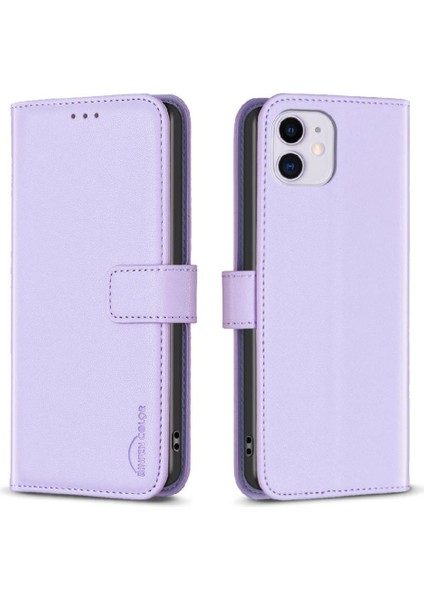 IPhone 11 Için Flip Case Çoklu Kart Yuvası Deri Çanta Iş Çok Renkli (Yurt Dışından)