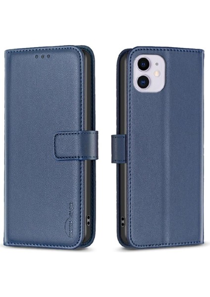 IPhone 11 Için Flip Case Çoklu Kart Yuvası Deri Çanta Iş Çok Renkli (Yurt Dışından)