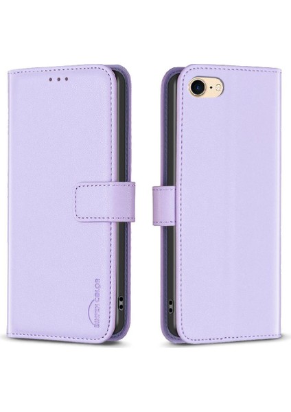 IPhone 7/8 Için Flip Case Deri Çanta Çoklu Kart Yuvası Cüzdan Çok Renkli (Yurt Dışından)