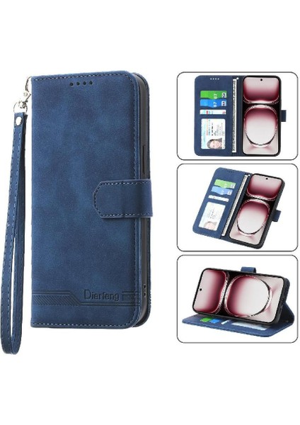 Oppo Oppo 12 Pro 5g Premium Bileklik Kart Yuvaları Nakit Cep Için Flip Case (Yurt Dışından) modelleri