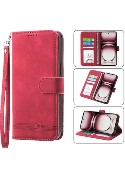 Oppo Oppo 12 Pro 5g Premium Bileklik Kart Yuvaları Nakit Cep Için Flip Case (Yurt Dışından) fırsatları