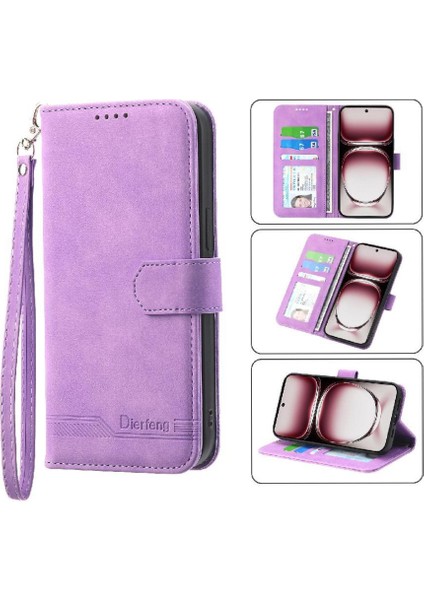 Oppo Oppo 12 Pro 5g Premium Bileklik Kart Yuvaları Nakit Cep Için Flip Case (Yurt Dışından)