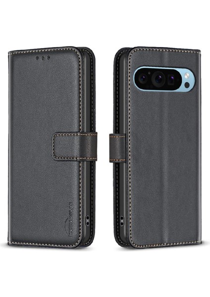 Google Pixel 9 Çok Renkli Deri Çanta Cüzdan Kartvizit Için Flip Case (Yurt Dışından)