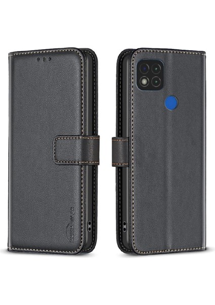 Xiaomi Redmi 9c Deri Kılıf Için Flip Case Çoklu Kart Yuvası Cüzdan Iş (Yurt Dışından)