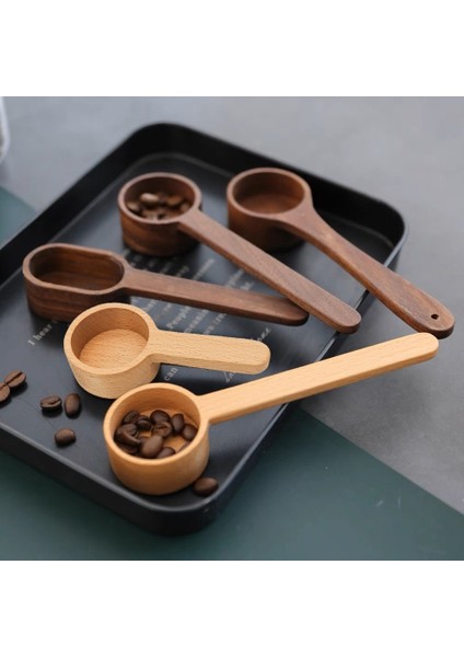 3 Adet Kahve Çekirdeği Ölçüm Kaşığı Siyah Ceviz Tahta Kaşık Taşınabilir Pişirme Aracı Ölçme Fincan Ölçme Araçları Coffeeware (Yurt Dışından) fiyatları