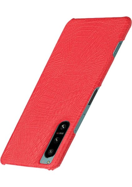 Sony Xperia 5 Iv Klasik Timsah Moda Kapak Için Şık Klasik Kılıf (Yurt Dışından)
