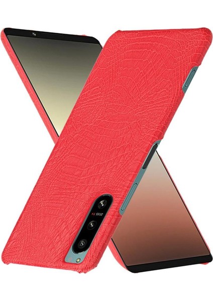 Sony Xperia 5 Iv Klasik Timsah Moda Kapak Için Şık Klasik Kılıf (Yurt Dışından)