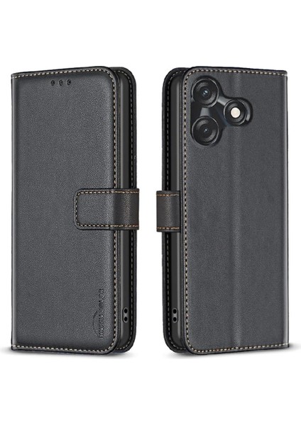 Tecno Spark 10C Cüzdan Iş Deri Çanta Çok Renkli Için Flip Case (Yurt Dışından)