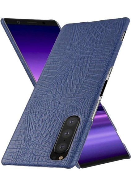 Sony Xperia 5 Koruyucu Kapak Için Şık Klasik Kılıf Klasik Timsah (Yurt Dışından) fiyatları