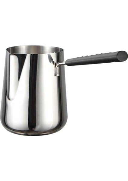 Gümüş 600ML Youzi 600ML/1000ML Paslanmaz Çelik Süt Tavası Ölçekli Çikolata Tereyağı Eritme Potası Uzatılmış Isı Yalıtımlı Saplı (Yurt Dışından)