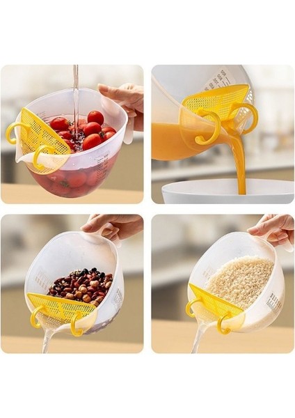 Şeffaf Beyaz 1000ML Ölçme Kabı, Ölçek Çizgili, Mutfak Filtresi, Yumurta Çırpıcı, Büyük Kapasiteli, Ölçme Ölçme Kabı, Pişirme Aletleri, 1000ML (Yurt Dışından) modelleri