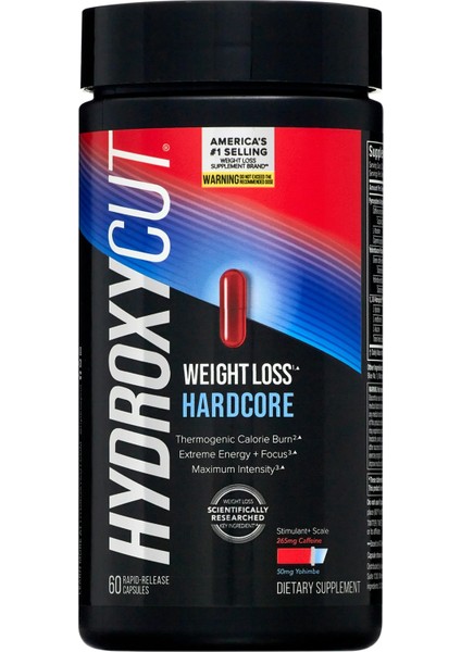 Hardcore Weight Loss 60 Kapsül