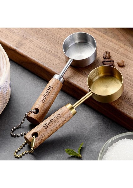 Gri Paslanmaz Çelik Ölçü Bardak Paslanmaz Çelik Ölçme Kaşıkları Pişirme Mutfak Gereçleri ve Dekor Kuru ve Sıvı Ölçme (Yurt Dışından) fırsatları