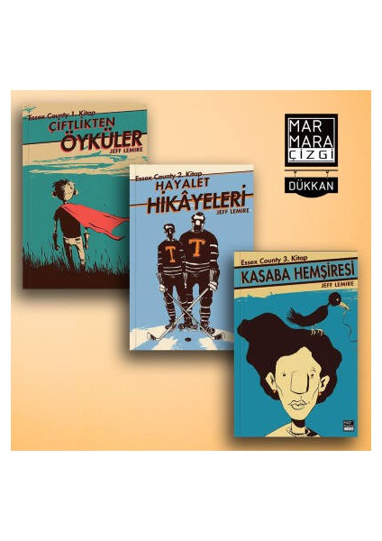 Essex County 3 Kitap - Jeff Lemire