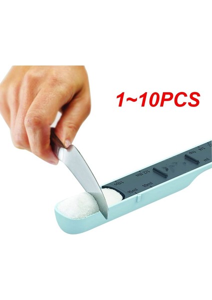 Stil A 1 Adet 1~10 Adet Plastik Ölçüm Kaşığı Dozaj Kaşığı 12 Hızlı Ayarlanabilir Terazi Pişirme Aracı Çay Kaşığı Ölçü Mutfak Aksesuarlarıölçü (Yurt Dışından) indirimleri