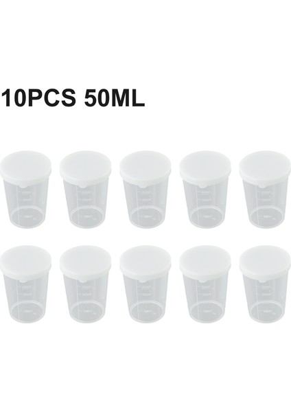 50ML Mutfak Ölçüm Terazileri Ölçüm Bardakları Ölçüm Kabı Diy Kek Yapımı Pişirme Araçları 30ML Plastik Şeffaf (Yurt Dışından)