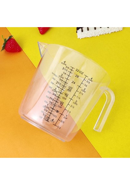 1000 ml 300/600/1000 ml Ölçme Kabı Şeffaf Isıya Dayanıklı Plastik Süt Su Ölçeği Ölçme Kavanozu Mikrodalga Fırın Aleti Pişirme Için (Yurt Dışından) fiyatları