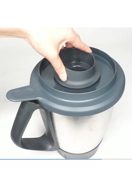 Tip B Thermomix Tm5 Tm6 Mixcover Buhar Kapağı Karıştırma Kasesi Kapağı Blender Kapağı Ölçme Kabı Ölçekli Gıda Sınıfı Pişirme Araçları (Yurt Dışından)
