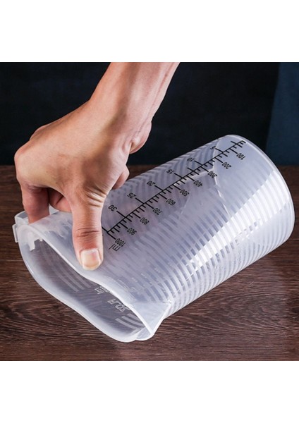 1000ML 100/250/500/1000ML Siyah Ölçekli Plastik Ölçüm Kapaklı Bardak Su Sürahisi Sıvı Kabı Şeffaf Kek Kapları Mutfak Aksesuarları (Yurt Dışından) modelleri