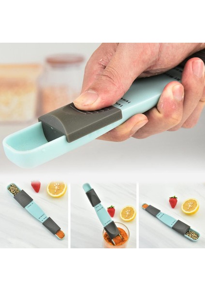 B 2 Adet/takım Ölçüm Kaşığı Çift Ölçekli Ayarlanabilir Uzun Saplı Gıda Sınıfı Plastik Kek Pişirme Araçları Çeşitli Boyutlarda Ölçüm Kabı K (Yurt Dışından) fiyatları