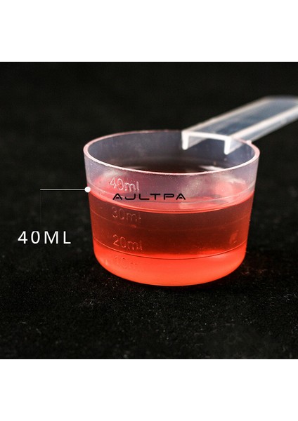 20G Karşılıklıçanta 50 Adet 40/50 ml Plastik Kahve Ölçme Kepçesi Ölçekli Pişirme Gereçleri Süt Tozu Laboratuvar Sıvı Kaşığı H77048 (Yurt Dışından) modelleri