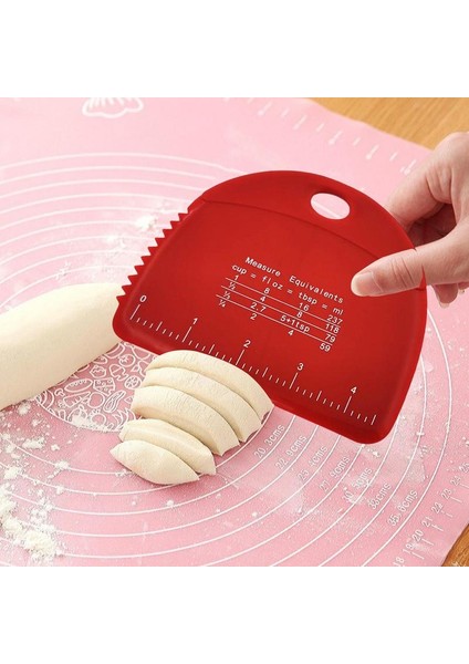 Çikolatalı Hamur Kazıyıcı Pişirme Için Silikon Hamur Dilimleyici Ölçme Pasta Kesiciler Ölçekli Un Kazıyıcı Hamur Dilimleme Şeker Bölücü (Yurt Dışından) fırsatları
