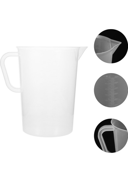 Şeffaf 5000 ml Ölçüm Kabı Mutfak Pişirme Aletleri Soğuk Su Şişesi Bardakları Ev Dereceli Plastik (Yurt Dışından) modelleri
