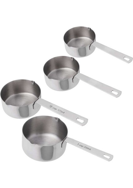 60ML 60/80/125/250ML Kek Pişirme Ölçüm Kaşığı Paslanmaz Çelik Tozu Un Ölçüm Fincan Çay Kaşığı Mutfak Gadget Araçları Aksesuarları (Yurt Dışından) fırsatları