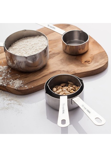 60ML 60/80/125/250ML Kek Pişirme Ölçüm Kaşığı Paslanmaz Çelik Tozu Un Ölçüm Fincan Çay Kaşığı Mutfak Gadget Araçları Aksesuarları (Yurt Dışından) indirimleri