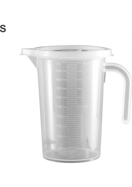 S 500ML/1000ML/2000ML Isıya Dayanıklı Ölçüm Kabı Plastik Şeffaf Ölçekli Ölçüm Bardak Mutfak Pişirme Araçları (Yurt Dışından)