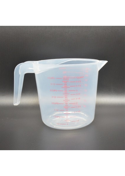 Stil C Plastik Ölçüm Kabı Sürahi Dökme Ağzı Yüzey Mutfak Alet Malzemeleri Dereceli Kaliteli Bardak Kaliteli Mutfak (Yurt Dışından) indirimleri