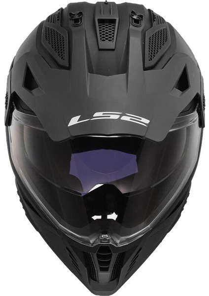 Pıoneer 2 Mat Siyah Kask