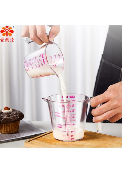 0,5l Aixiangru-Reçine Ölçüm Kabı, Plastik Krem Ölçer, Mililitre Bardak, 3 Terazili Saplı Pişirme Aletleri, 0,5l, Yığın Yukarı (Yurt Dışından) fiyatları