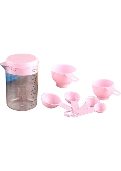 Mavi 7 Adet Plastik Pişirme Gereçler Taşınabilir Mutfak Ölçüm Bardak Şeker Kek Pişirme Kaşığı Ölçüm Kepçe Bakeware Seti Ölçekli (Yurt Dışından) modelleri