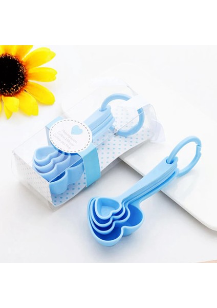 01 4 Adet Sevimli Kalp Şeklinde Ölçüm Kaşığı Çay Kaşığı Taşınabilir Kek Kek Kapları Biber Çok Fonksiyonlu Mutfak Ölçüm Aletleri (Yurt Dışından) fiyatları