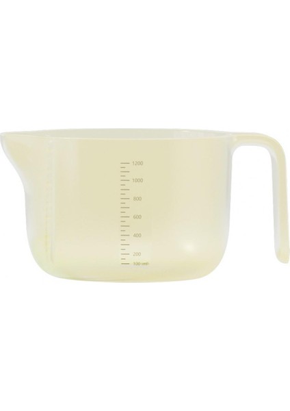 Çıkarılabilir Filtreli Sarı 1200 ml Ölçüm Kabı Ölçekli Yumurta Sıvı Filtreleme Karıştırma Pirinç Yıkama Kabı Pişirme Çırpma Kabı Mutfak Malzemeleri (Yurt Dışından)