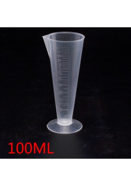 100ML Üçgen Kendin Yap Pişirme Ölçüm Kabı Gıda Sınıfı Pp Plastik Şeffaf Ölçekli Bardak Mutfak Pişirme Araçları 50 100 250 500 1000ML (Yurt Dışından)