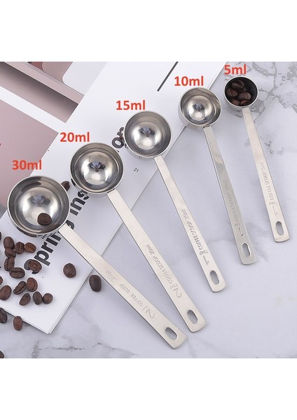 30ML2/10/15/20/30ML Ölçüm Kaşıkları Paslanmaz Çelik Kahve Tozu Baharat Ölçme Kepçesi Mutfak Pişirme Aletleri Çok Amaçlı Ölçü (Yurt Dışından) fiyatları