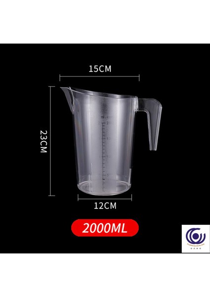 2000 ml Pc Ölçüm Fincan Çay Dükkanı Pişirme Özel Alet Mezun Mililitre Bardak Ölçüm Fincan Ölçüm Fincan Süt Çay Malzemeleri (Yurt Dışından)