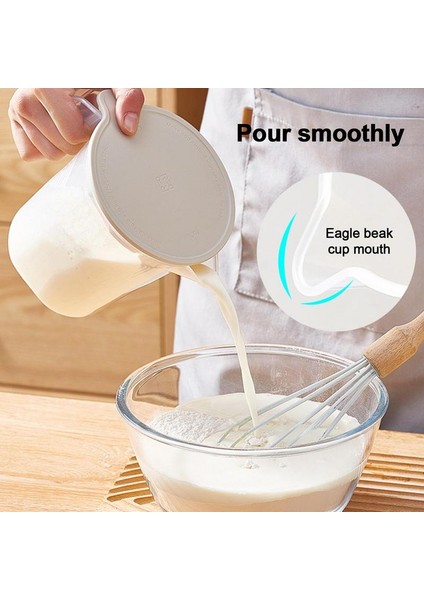 Sıvılar Için Beyaz Ölçme Bardakları Pişirme Saplı ve Terazili Pişirme Sürahisi Mutfak Pişirme Pişirme Unu Pişirmek Için Ölçme Kabı (Yurt Dışından) fırsatları
