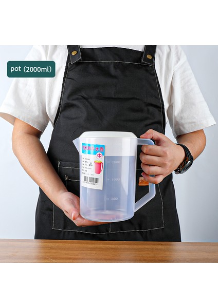 Pp Su Isıtıcısı 2000ML Plastik Ölçüm Kabı Hafif Dayanıklı Pişirme Kabı 20ML 30ML 50ML 250ML 500ML 1000ML Taşınabilir Ölçüm Kabı Terazi Araçları (Yurt Dışından)
