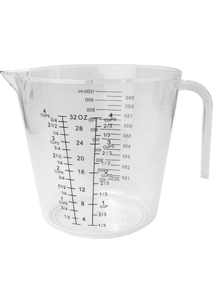 1000 ml 300/600/1000 ml Ölçme Kabı Şeffaf Isıya Dayanıklı Plastik Süt Su Ölçeği Ölçme Kavanozu Mikrodalga Fırın Aleti Pişirme Için (Yurt Dışından) fırsatları
