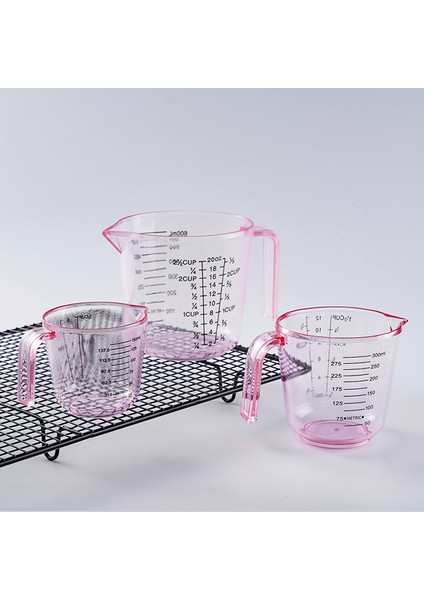 300ML 1 Adet 150/300/600ML Çok Amaçlı Plastik Ölçüm Kabı Isı Direnci Ölçekli Ölçüm Kabı Mutfak Malzemeleri (Yurt Dışından) modelleri