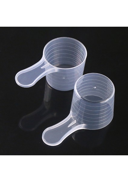 Şeffaf 5 Adet 70 ml Plastik Ölçme Kabı Ölçekli Şeffaf Karıştırma Kabı Ölçme Kavanoz Konteyner Beher Mutfak Pişirme Aracı Fırın Diy (Yurt Dışından)