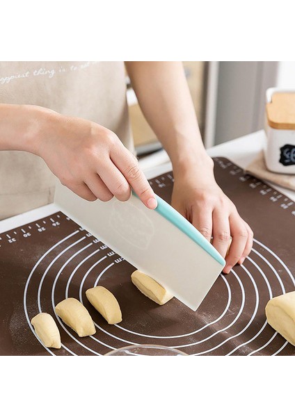 Onesize Diy Pişirme Araçları 9 Inç Pasta Kesici Plastik Kek Spatula Hamur Kazıyıcı Ölçüm Terazisi ile Tereyağı Bıçağı Ekmek Pizza Fondan (Yurt Dışından) fiyatları