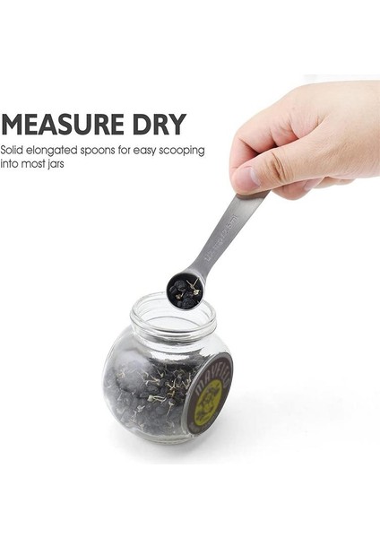 6 Adet 6 Adet Paslanmaz Çelik Ölçüm Kaşık Seti Istiflenebilir Çorba Kaşığı Çay Kaşığı Pişirme Kahve Şeker Araçları Ölçekli Mutfak Aksesuarları (Yurt Dışından) indirimleri