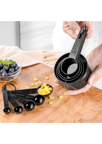 Mor 5 Adet 1-10 Adet Ölçüm Bardakları Ölçüm Kaşığı Kepçe Plastik Saplı Mutfak Ölçme Aracı Çay Kaşığı Kahve Şeker Kepçe Kek Kapları Araçları (Yurt Dışından) fırsatları