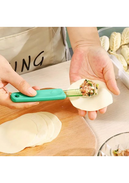 Gri Pp Gıda Sınıfı Mantı Seçimi Doldurma Kaşığı Wonton Çörek Doldurma Aracı Mutfak Doldurma Karıştırma Kaşığı Düz Kaşık (Yurt Dışından)
