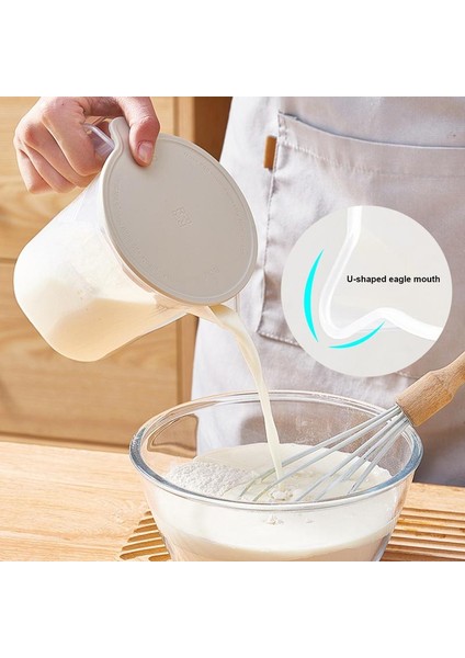 Sarı 1000 ml Plastik Ölçüm Kabı Yumurta Hamuru Kase Bardak Dereceli Bardak Su Ölçeği Şişe Mutfak Pişirme Malzemeleri Ölçüm Aracı (Yurt Dışından) fırsatları