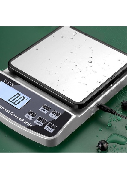 USB Şarj Ölçeği 15KG-1G Kalibrasyonlu Akıllı Mutfak Terazisi 3KG/10KG/15KG Gıda Tartımı Kahve Dengesi Dijital Terazi Pişirme Pişirme Ölçme Aletleri (Yurt Dışından)